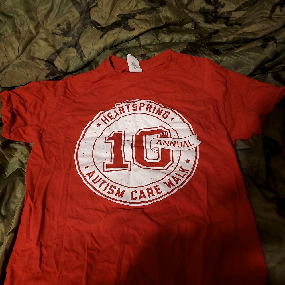 Autism care walk shirt